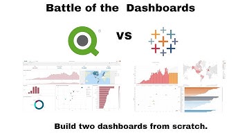 Battle Of The Dashboards. QLIKsense VS TABLEAU