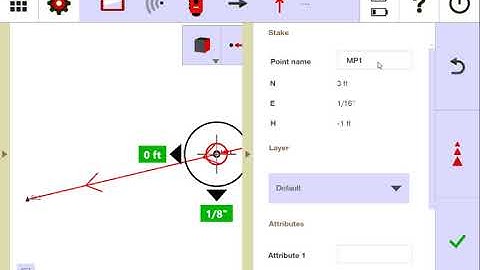 Hilti PLC 400 Tutorial - APPLICATION - Vertical Layout using Line Layout