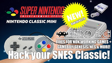 Hack your SNES Classic Mini | RetroArch Install