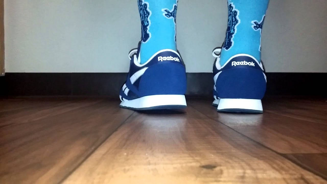 Reebok Classic Nylon On Feet.