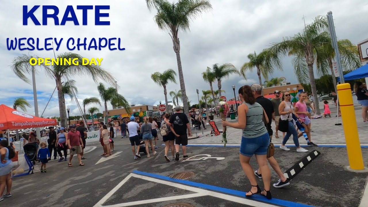 KRATE Container Park At The Grove Opening Day Wesley Chapel 