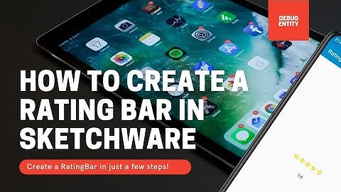 How to create a RatingBar in sketchware.