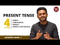 PRESENT TENSE - Simple | Continuous | Perfect | Perfect Continuous (Basic Level)