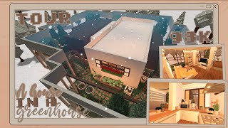 A house in a greenhouse | Tour | Bloxburg