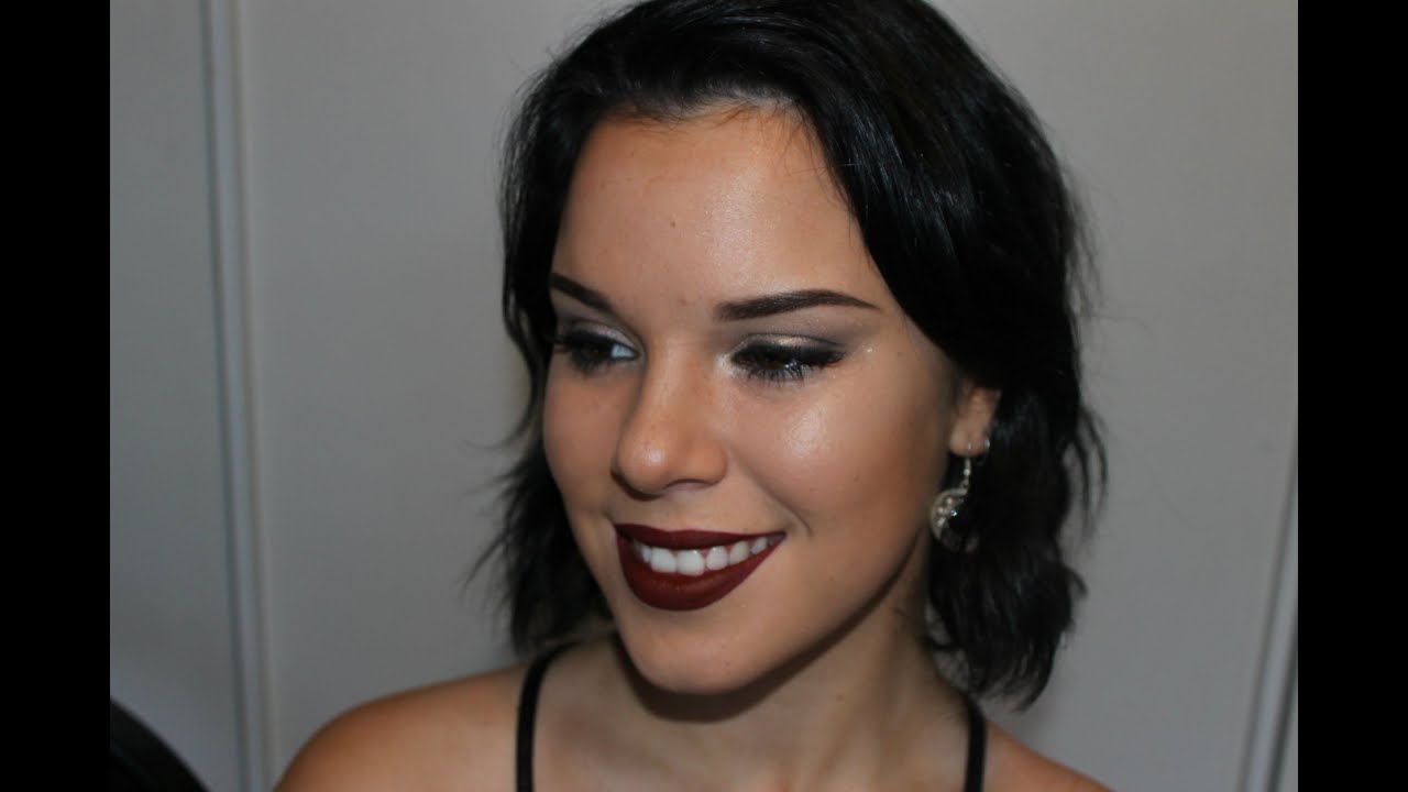 Formal Prom Makeup Tutorial Part 3 Bold Lip Olivia Sevil YouTube