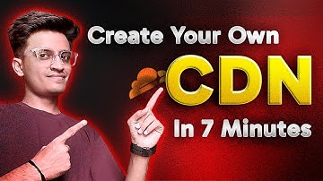 Create Your Own CDN in 7 Minutes🤩 | Content Delivery Network | Python | JS | Coding Tutorial #coding