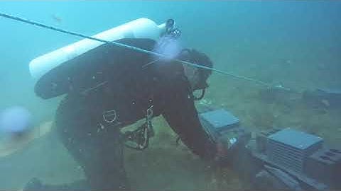 15th July 2022 Autonomous Reef Monitoring Structures (ARMS) installation dive Sussex