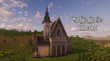 How to Build a Small Gothic Styled House | Minecraft Tutorial