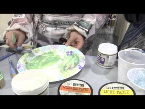 CHA2015 - Finnabair Demos Mixed Media Art Techniques for Prima