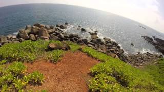 Sri Lanka Mirissa beach rocks #7