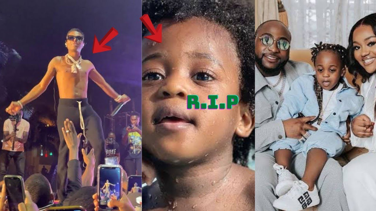 Wizkid Pays Tribute to Davido Lost Son Ifeanyi Adeleke 💔😢