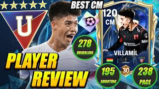 BEST CHEAP MIDFIELD ENGINE BEAST! 🔋🔥 115 TOTS Villamil Player Review! BEST CM META?! – FC Mobile 26