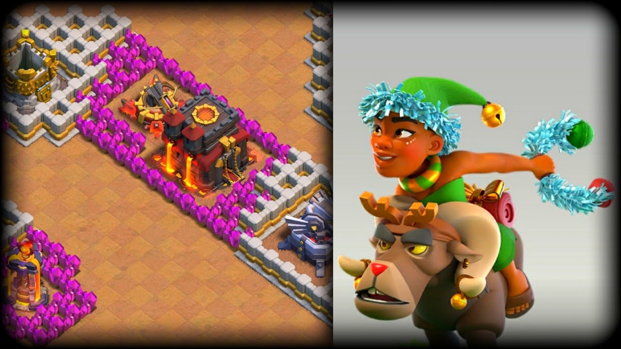 Jolly Clashmas Level 2 Easy ⭐⭐⭐ Attack Strategy in Clash of Clans - Coc