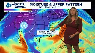 New Orleans Weather: Hot and humid with a few scattered storms