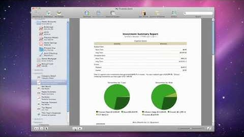 iBank 4 Next Steps: The Investment Summary Report