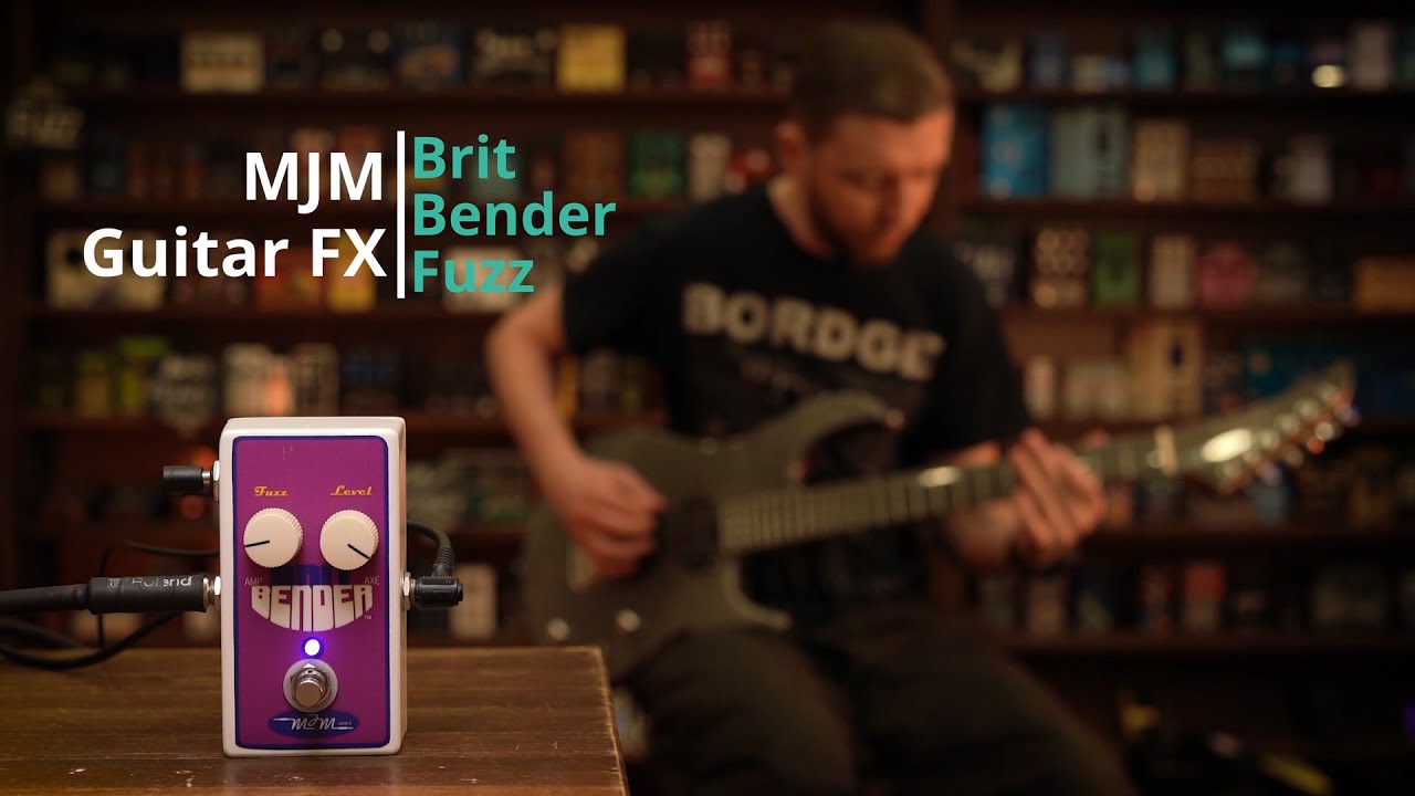 【動作確認済】MJM GUITAR FX ファズ BRITBENDER FUZZ 動作確認済】MJM GUITAR FX ファズ BRITBENDER FUZZ