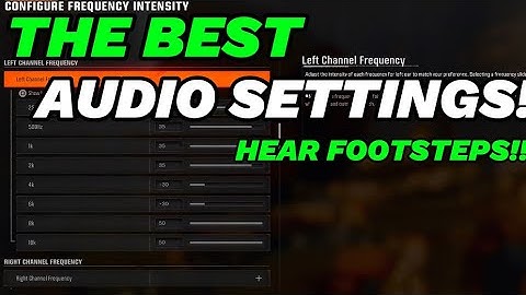 The Best Hidden Audio Settings & Frequencies to Hear Footsteps on Black Ops 6 #bo6 #blackops6