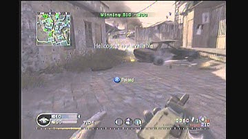 CoD4 - Team Deathmatch 5 (P90 on Ambush)