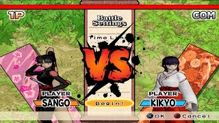Sango vs Kikyo - InuYasha: Feudal Combat