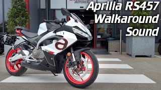 2024 Aprilia RS457 | Walkaround | Sound