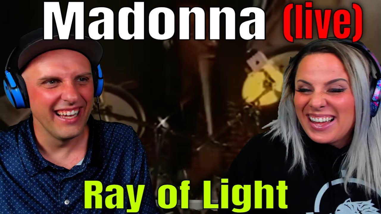 Reaction To Madonna - Ray of Light (live Oprah 1998) HD remastered | THE WOLF HUNTERZ REACTIONS