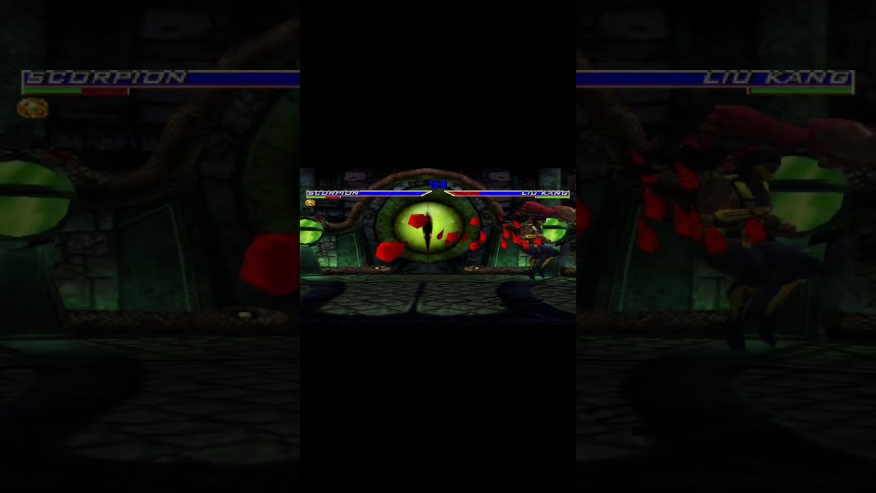 Mortal Kombat Gold - Scorpion Vs Liu Kang - 