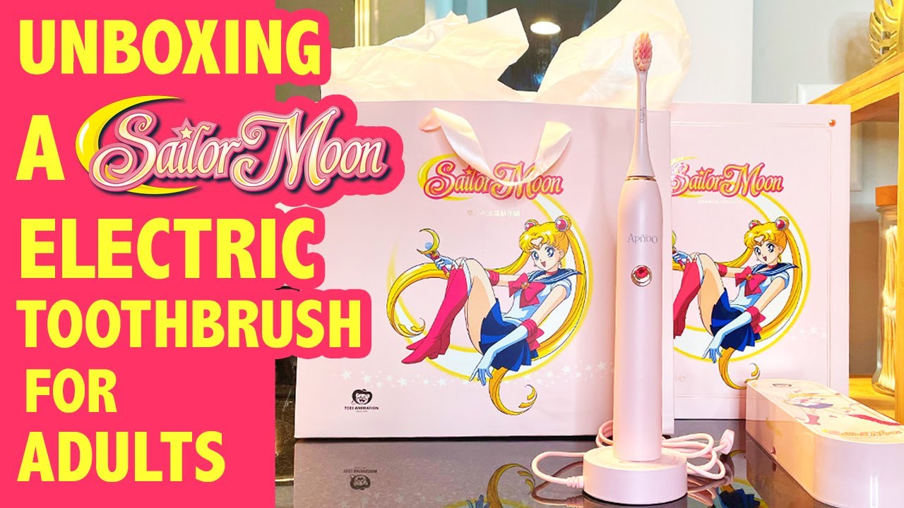 OFFICIALLY LICENSED Sailor Moon ELECTRIC Toothbrush For ADULTS! By