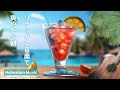 Haiwai BGM Music 【ハワイアンミュージック】夏の朝|海の波とギターを聴く|元気になる |  気持ち良い朝