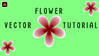 How To Create A Vector Flower In Adobe Illustrator