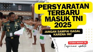 Latest Requirements For Joining The Indonesian National Armed Forces Tni In 2025 Dont Fail B...