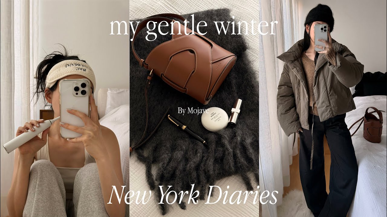 추워도 좋은 뉴욕 겨울 ☃️ 느슨하지만 알찬 직장인 일주일 | 언박싱 잔뜩 + 사과 필로 롤 [Eng Sub]