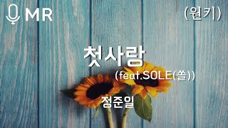 [MR] 정준일 - 첫사랑(feat.SOLE(쏠)) (원키,여자키) | 고퀄엠알,고퀄반주 screenshot 2