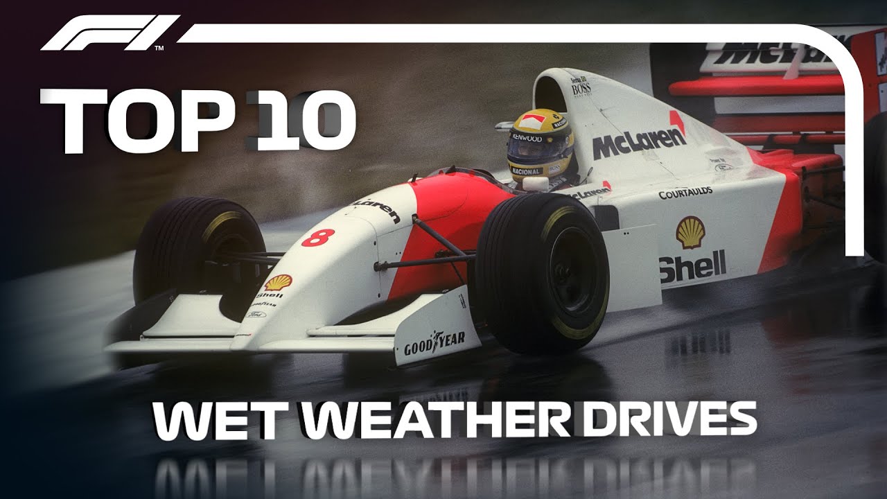 Top 10 Wet Weather Drives In F1
