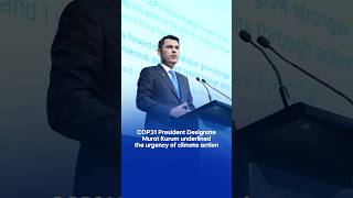 #COP31 President-Designate Murat Kurum underlined the urgency of climate action