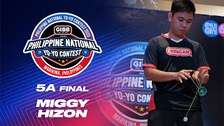 Philippine National Yo-Yo Contest 2023 - 5A 1st Place - Miggy Hizon