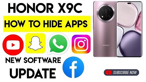 How to Hide Apps on Honor X9c (and Keep Your Privacy!) #honorx9c