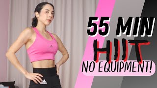 55 MIN HIIT (no equipment) ครบจบในคลิป เล่นวันละรอบ