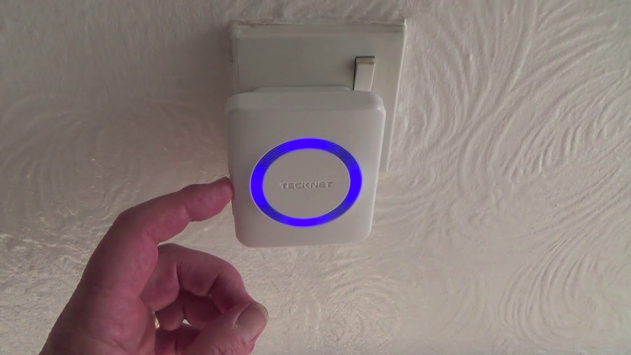 Tecknet Wireless Doorbell - YouTube