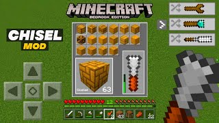 CHISEL MOD FOR MINECRAFT PE 1.21 BEDROCK - CHISEL MOD ADDON MCPE BEDROCK