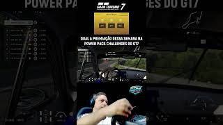 Qual a premiação na Power Pack Challenges dessa semana no Gt7 #gt7 #ps5 #games #gameplay