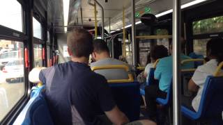 Bee-Line Bus Ride: NABI 40LFW Hybrid [#245] Route 45 from Pelham Bay Park to New Rochelle