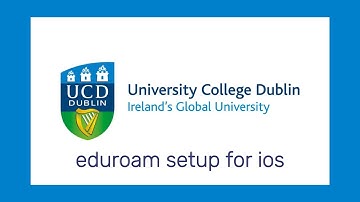 eduroam for ios