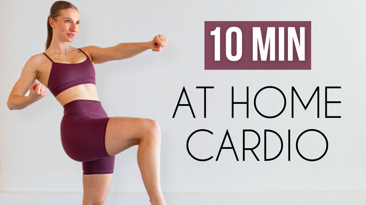 10 MIN CARDIO WORKOUT AT HOME (No Jumping/Apartment Friendly, No ...