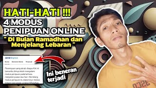 Waspada ! 4 Modus Penipuan Bulan Ramadhan dan Menjelang Lebaran 1 Penipuan Online