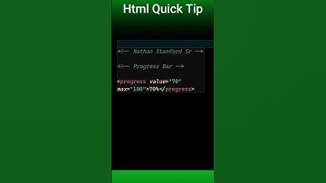 Master HTML Progress Bars in less than 15 Seconds