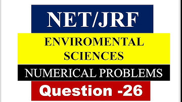 Numerical problem on noise| NET/JRF ENVIRONMENTAL SCIENCE