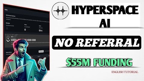 Hyperspace Airdrop Full Guide || None Referral Based Airdrop || English Tutorial