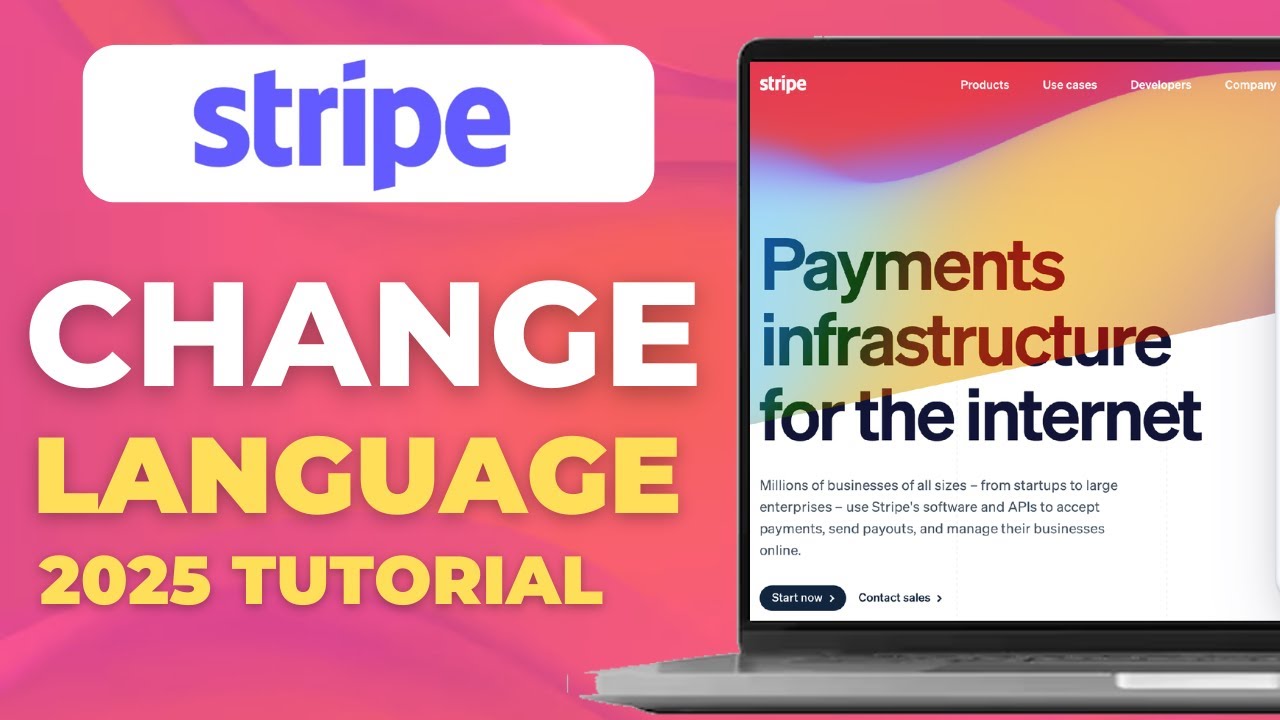 How to Change Language in Stripe 2025 Tutorial - YouTube