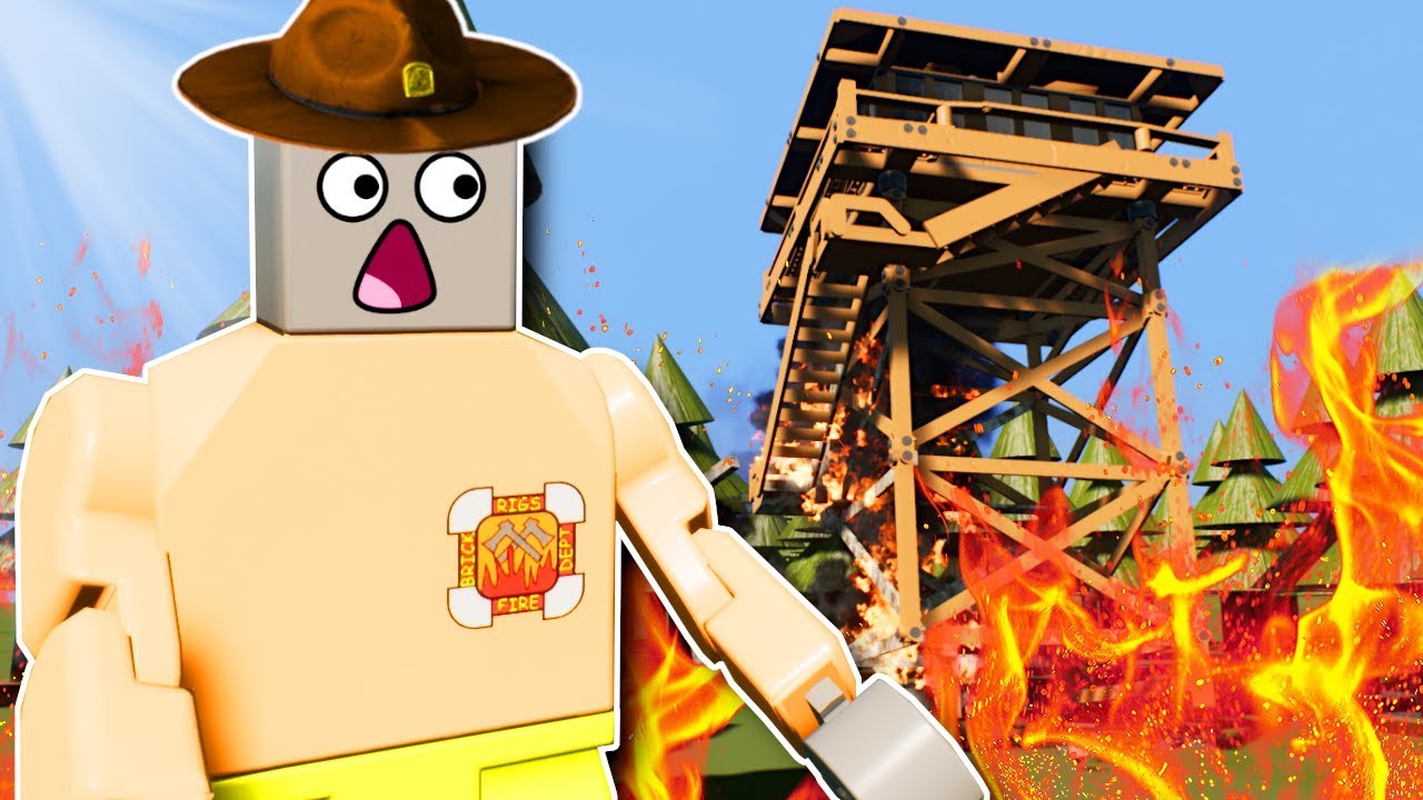 METEOR CAUSES FOREST FIRE! - Brick Rigs Multiplayer Gameplay - Lego ...