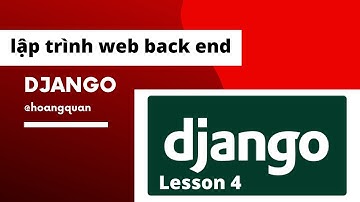 Học lập trình web python django: Bài 4 - kết nối với mysql database